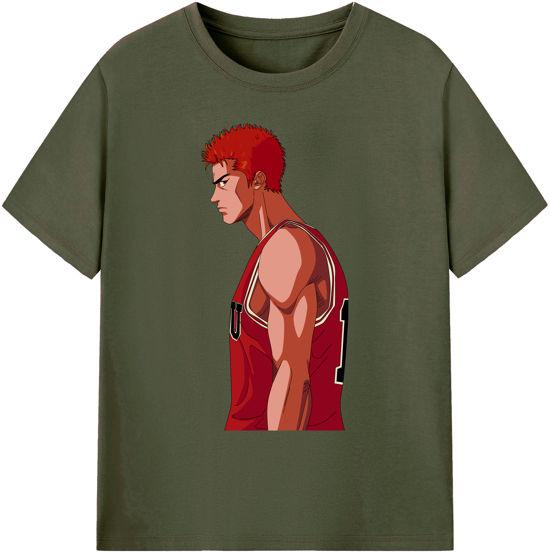 （画像用） SLAM DUNK／スラムダンク 綿100％ メンズ半袖Tシャツ｜肌触りやわらか＆通気性